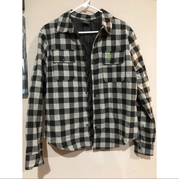 Monster Energy Flannel Jacket 